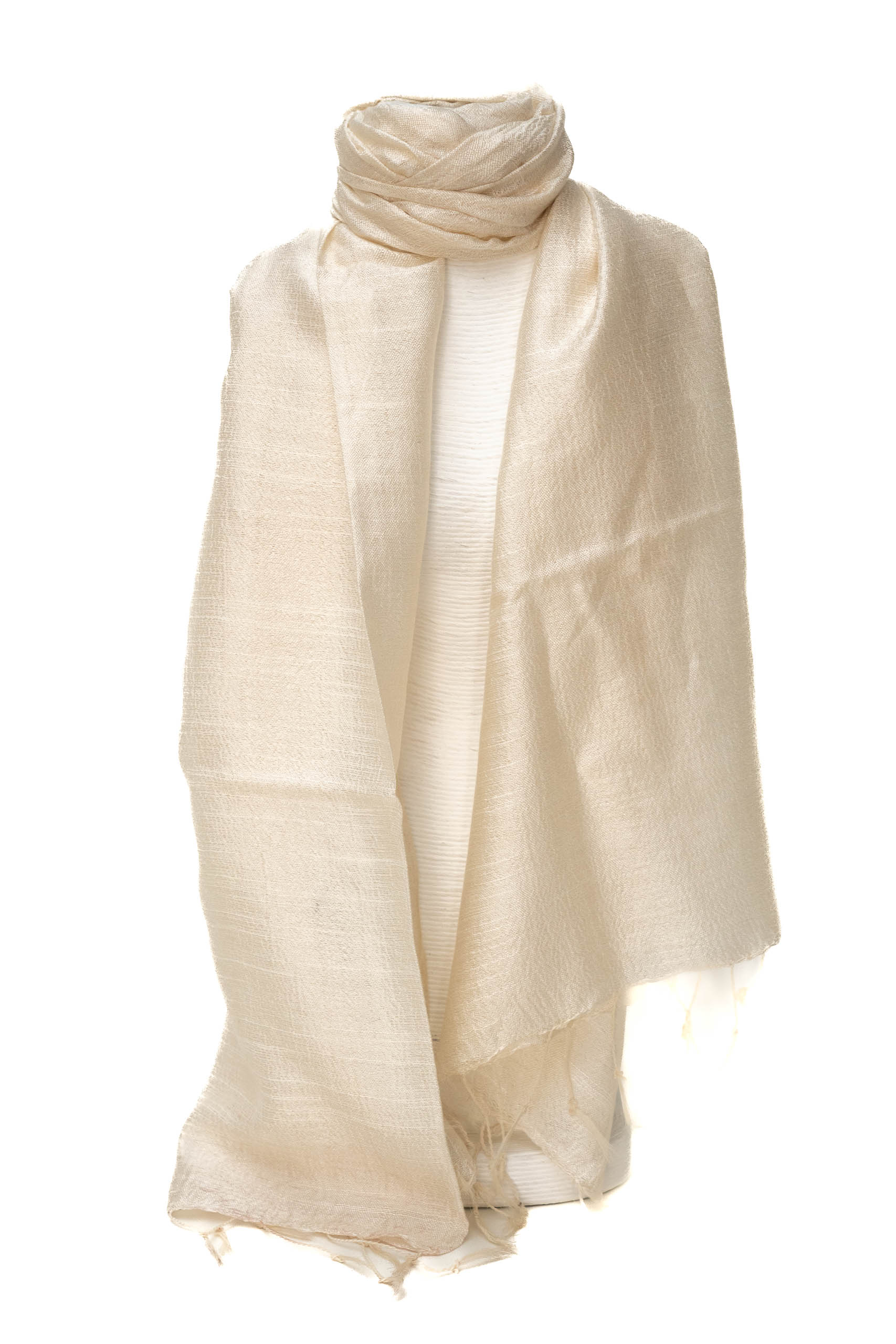 Raw Silk Scarf
