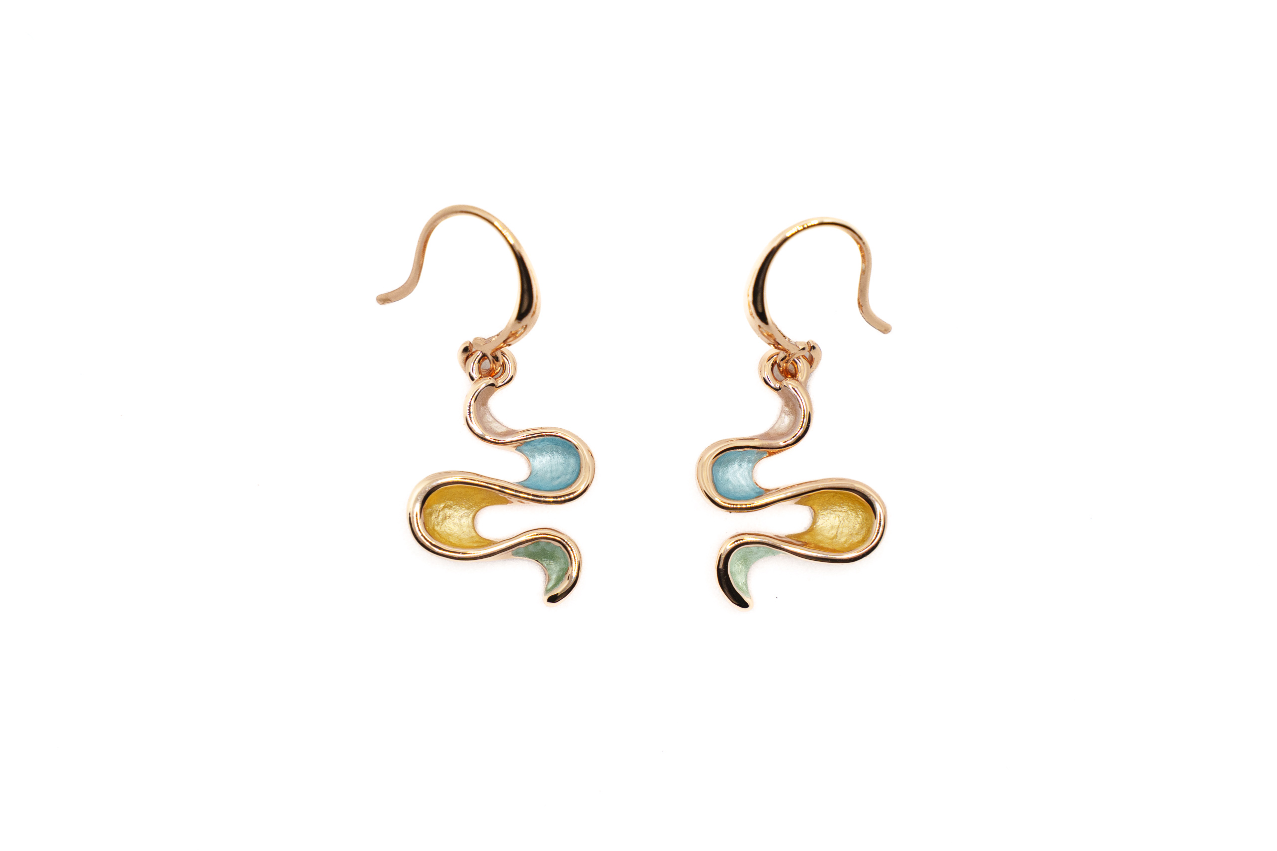zamak earrings multi onde