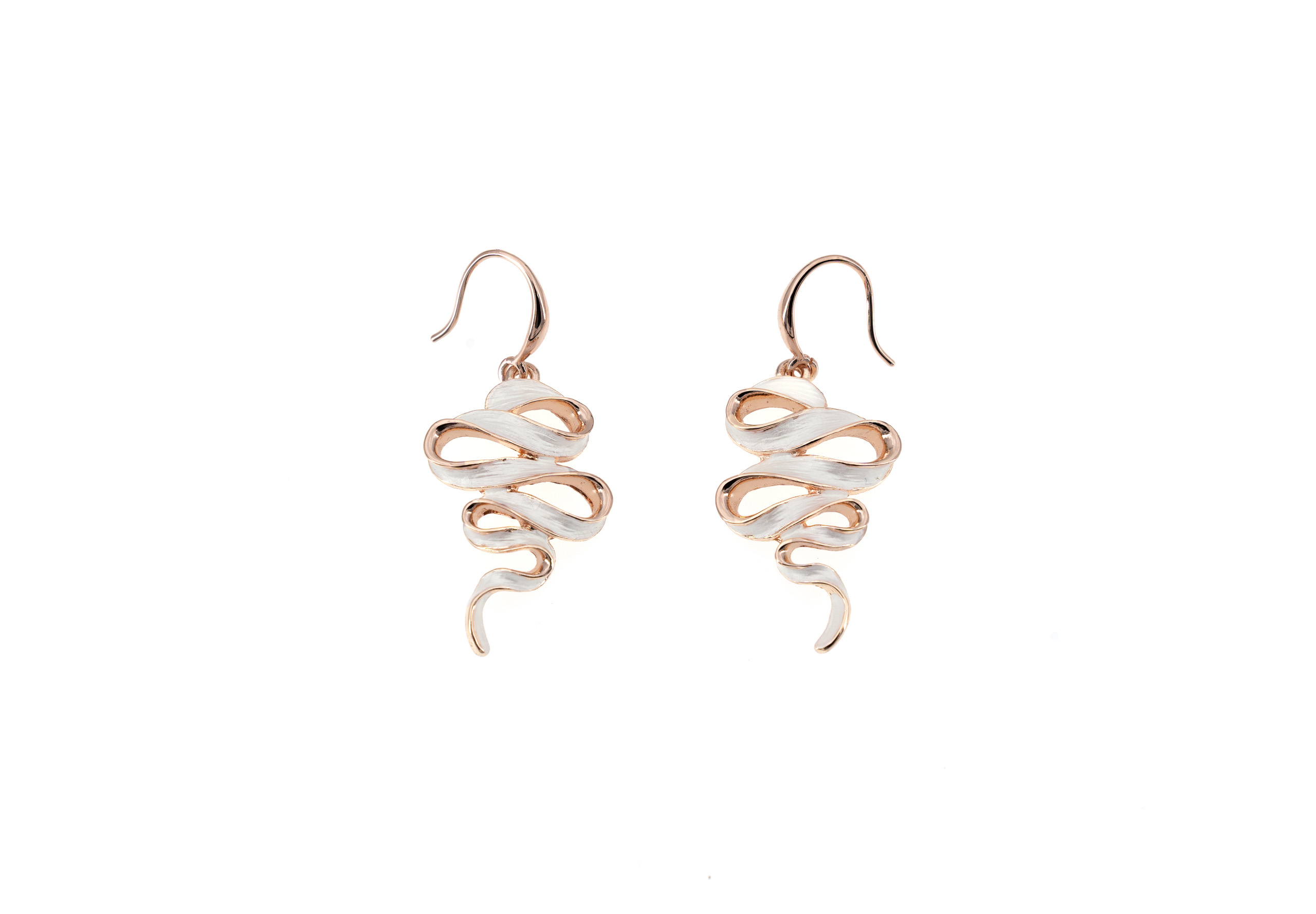 zamak earrings serpentino