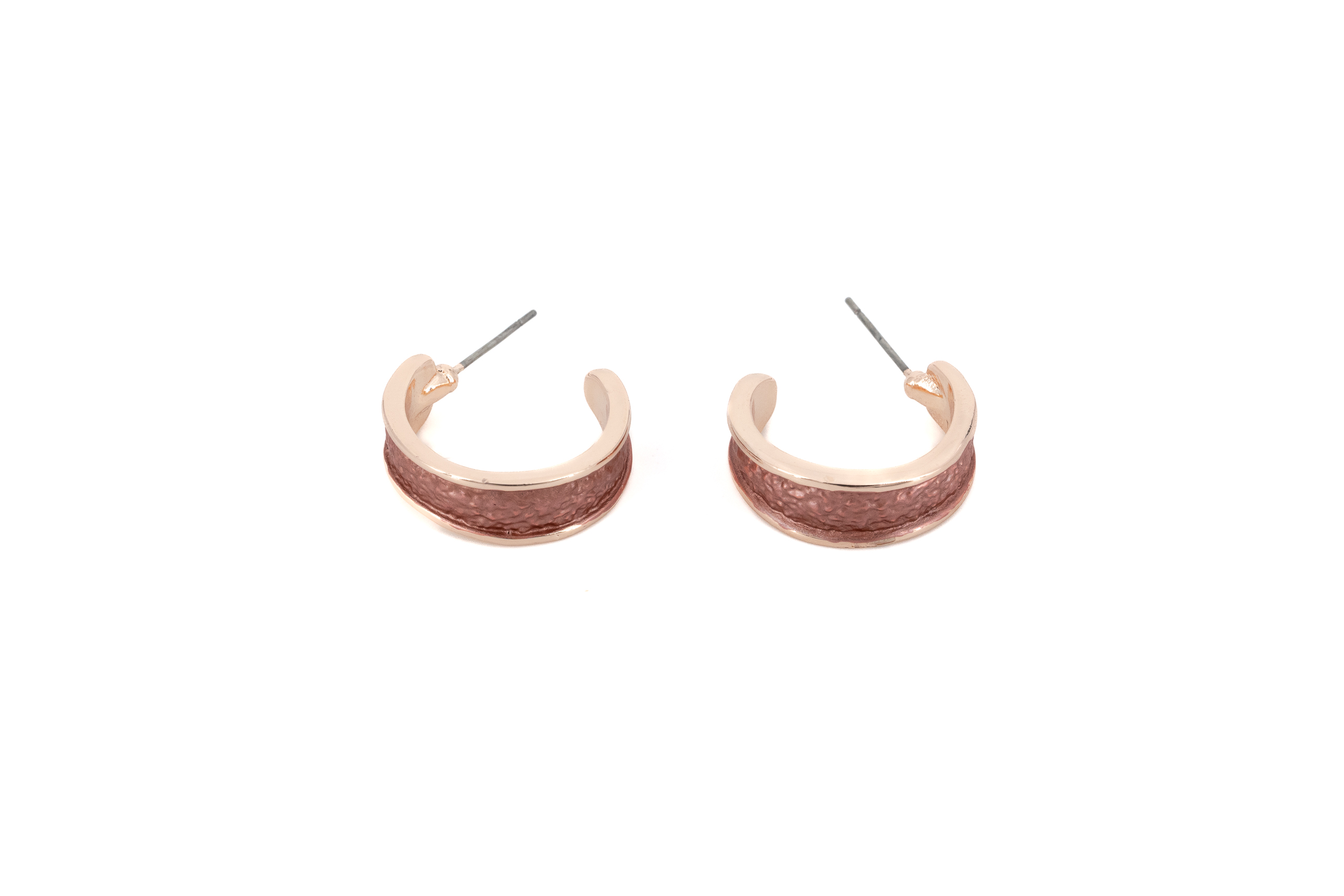 zamak earring semicerchio