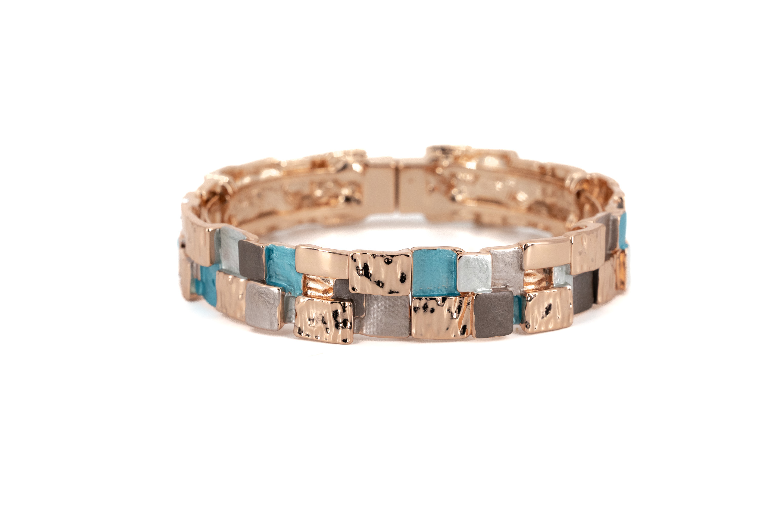 zamak bracelet quadretti