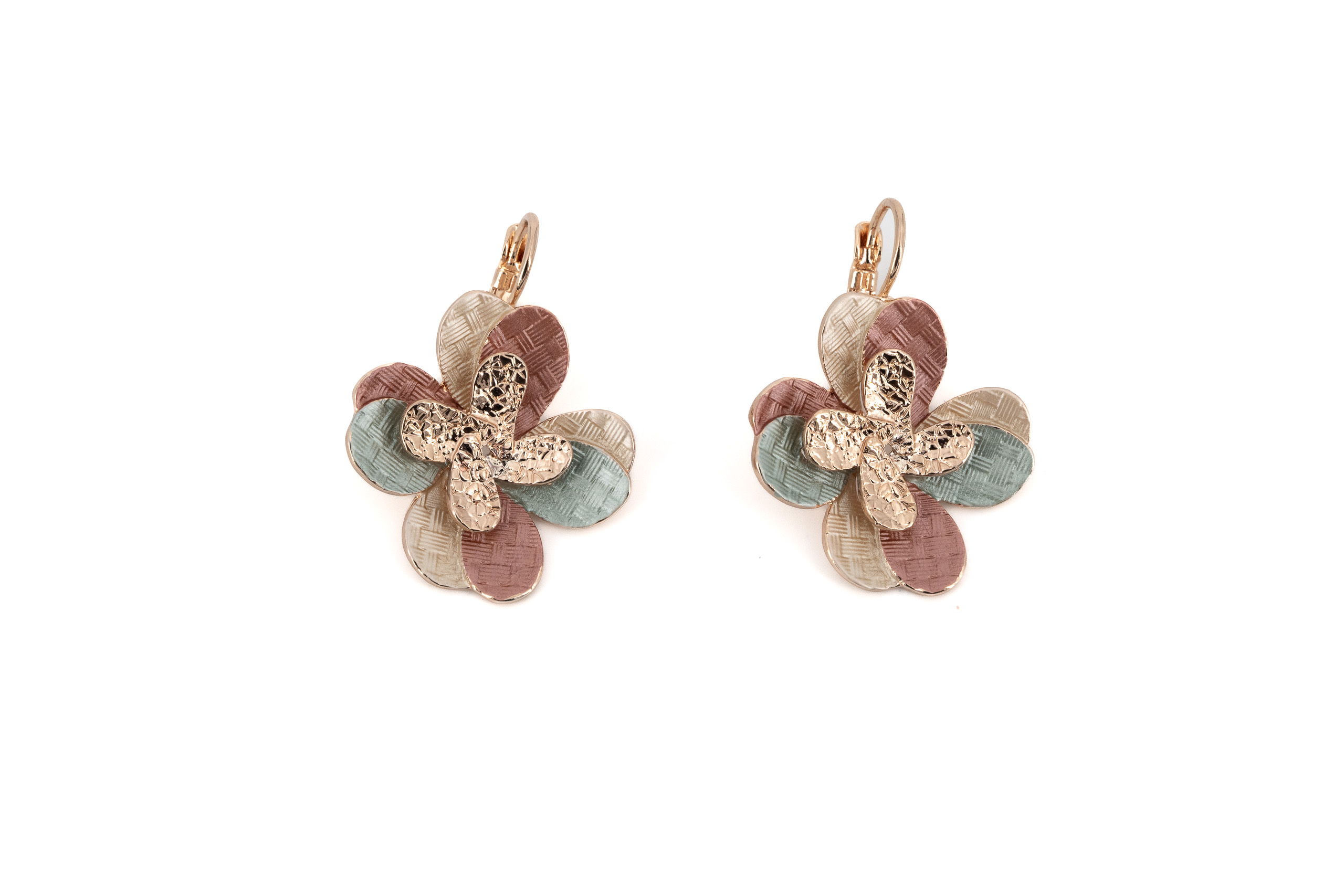 zamak earrings fiore