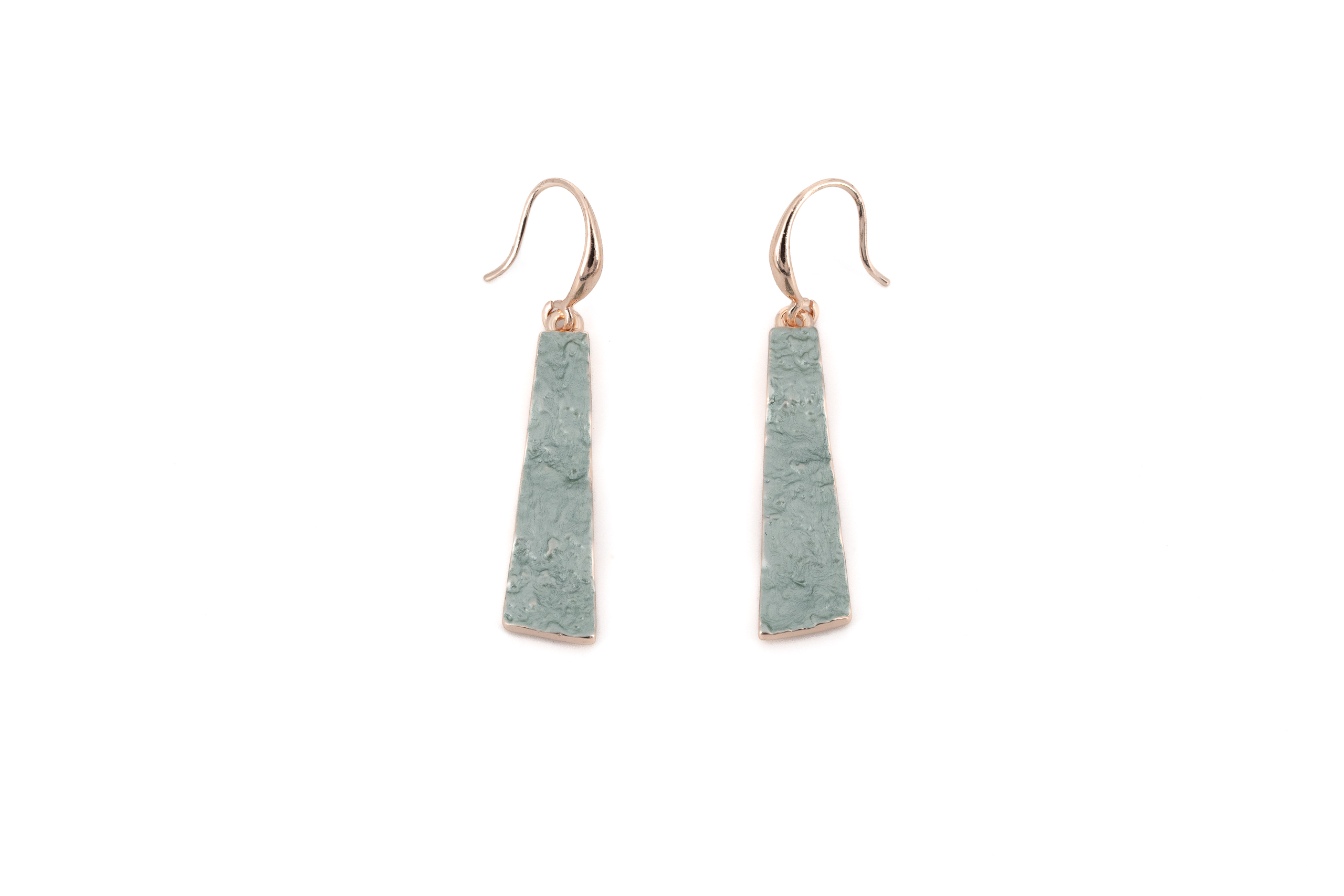 Orecchini zama barretta martellata