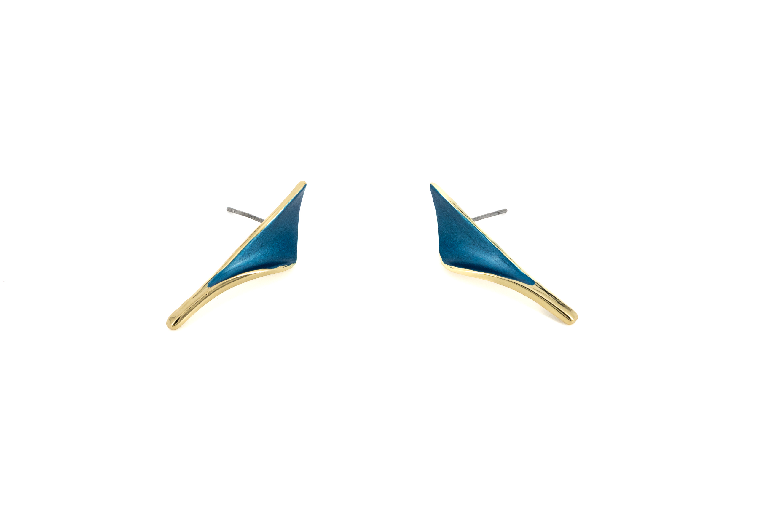 zamak earrings petalo