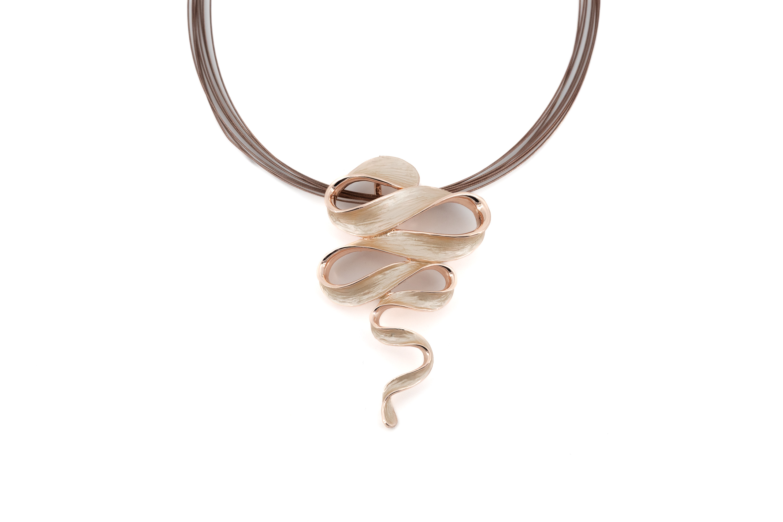 zamak necklace serpentino