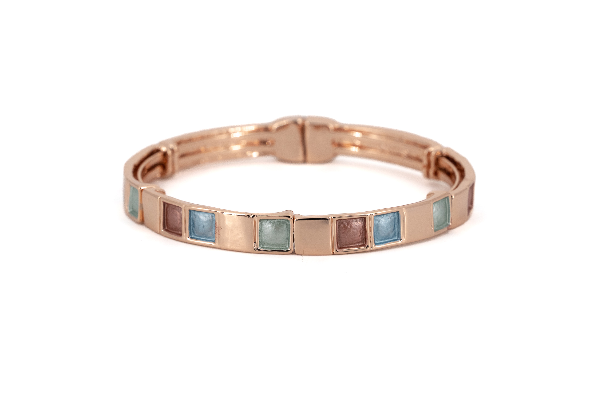 zamak bracelet quadretti