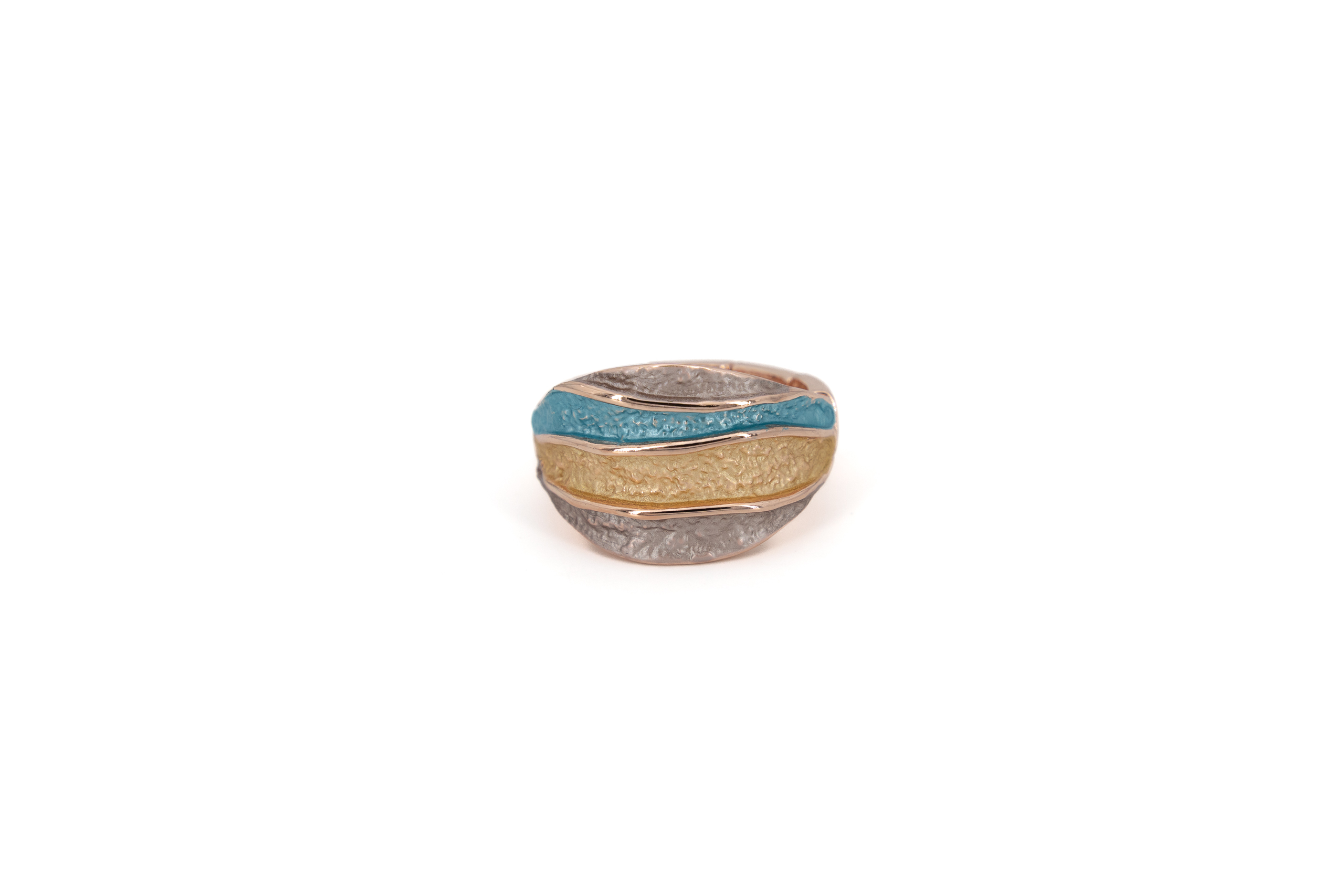 Anello zama quattro ondine