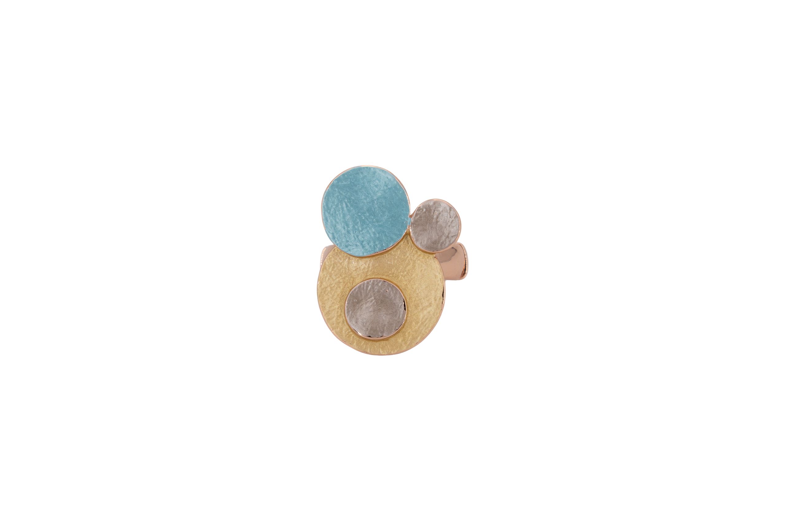 zamak ring quattro tondi