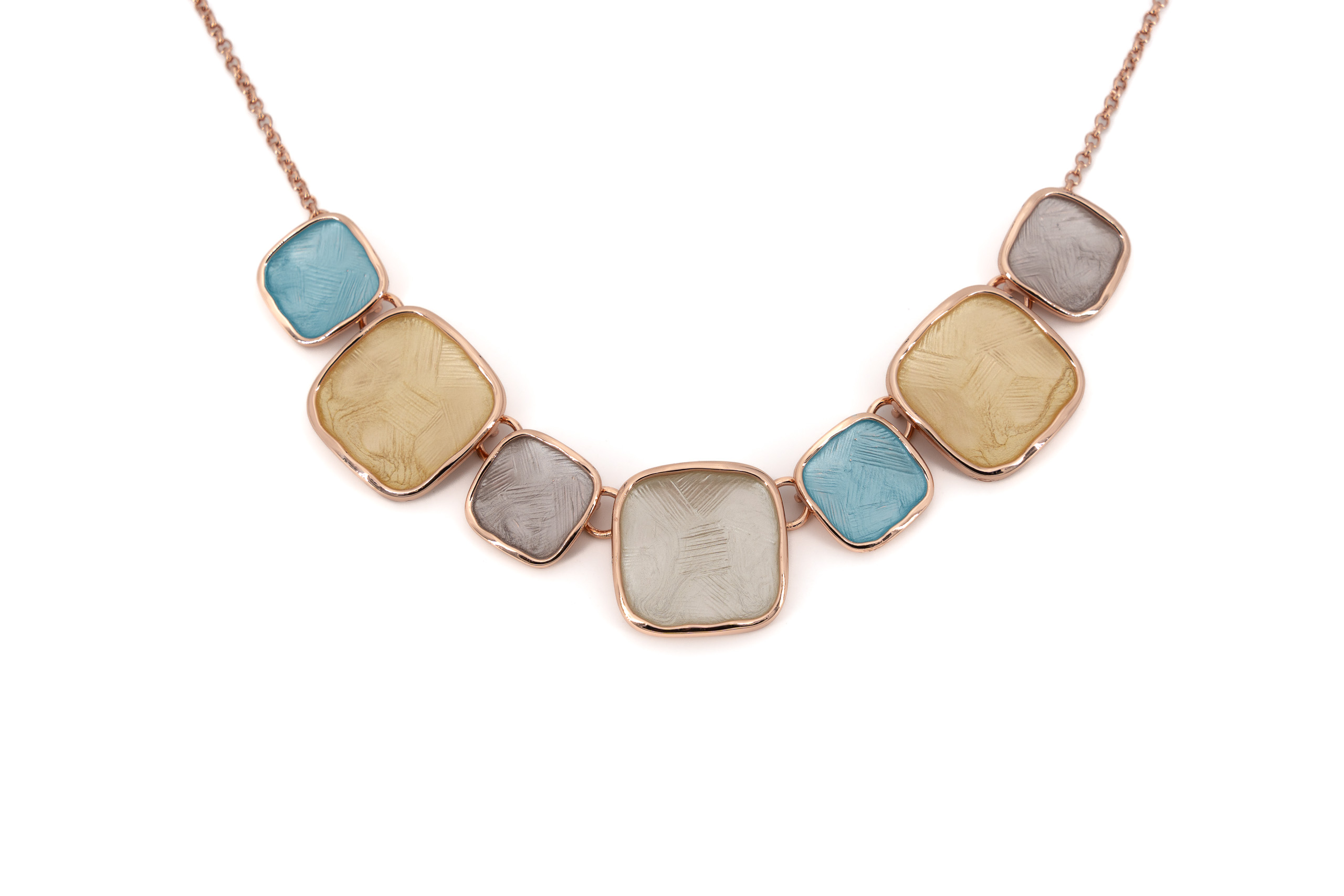 zamak necklace sette quadri