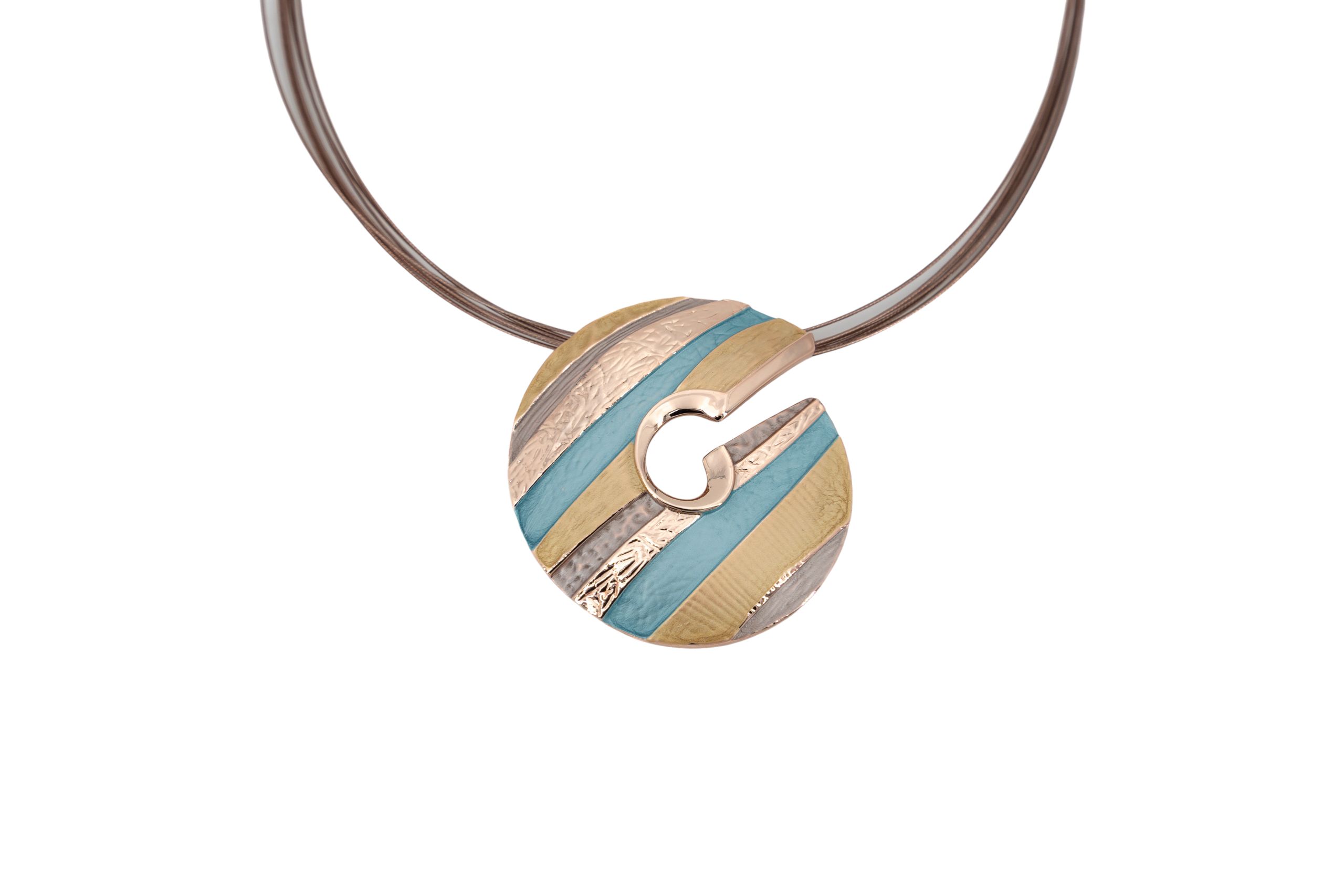 zamak necklace chiocciola