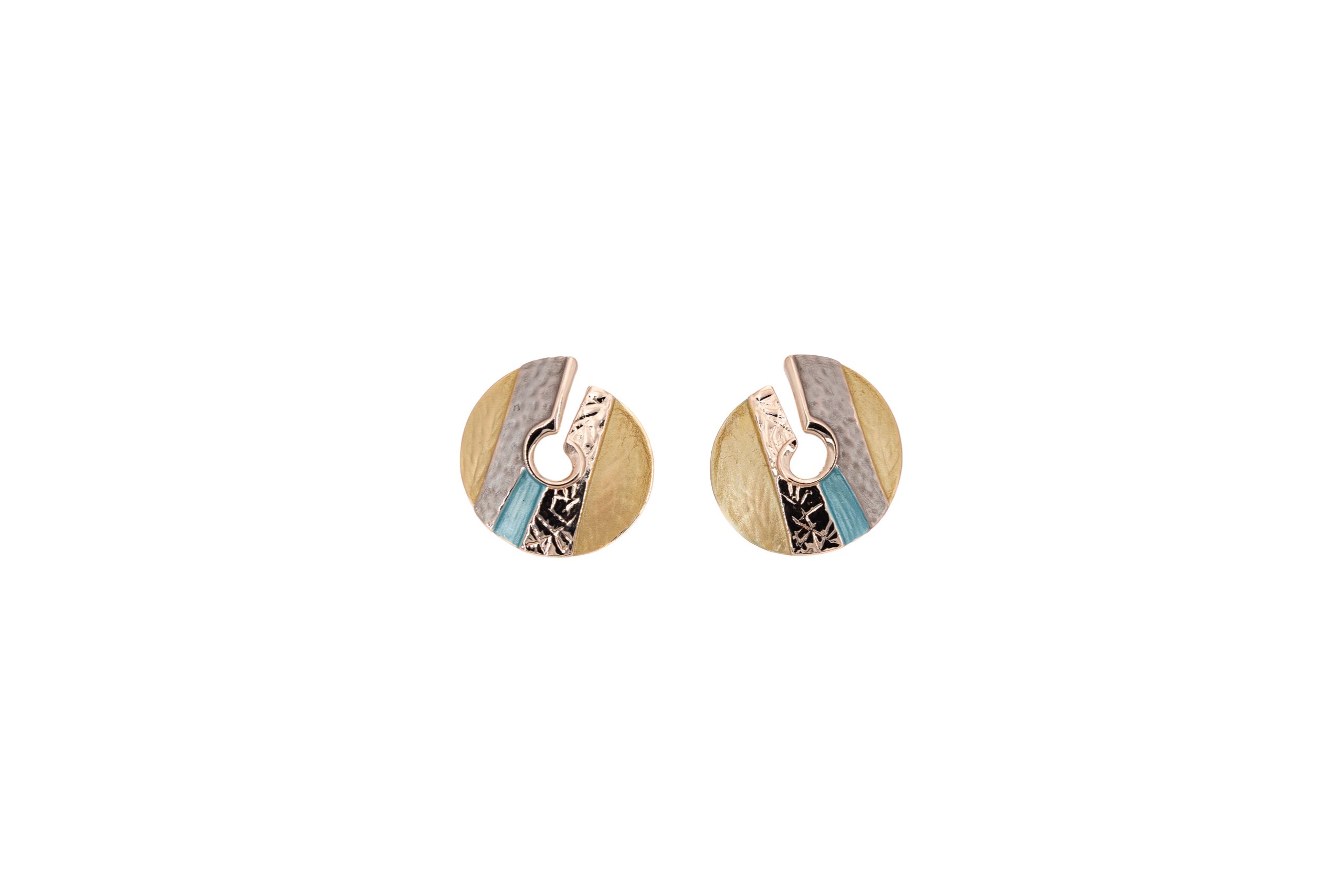 zamak earring chiocciola