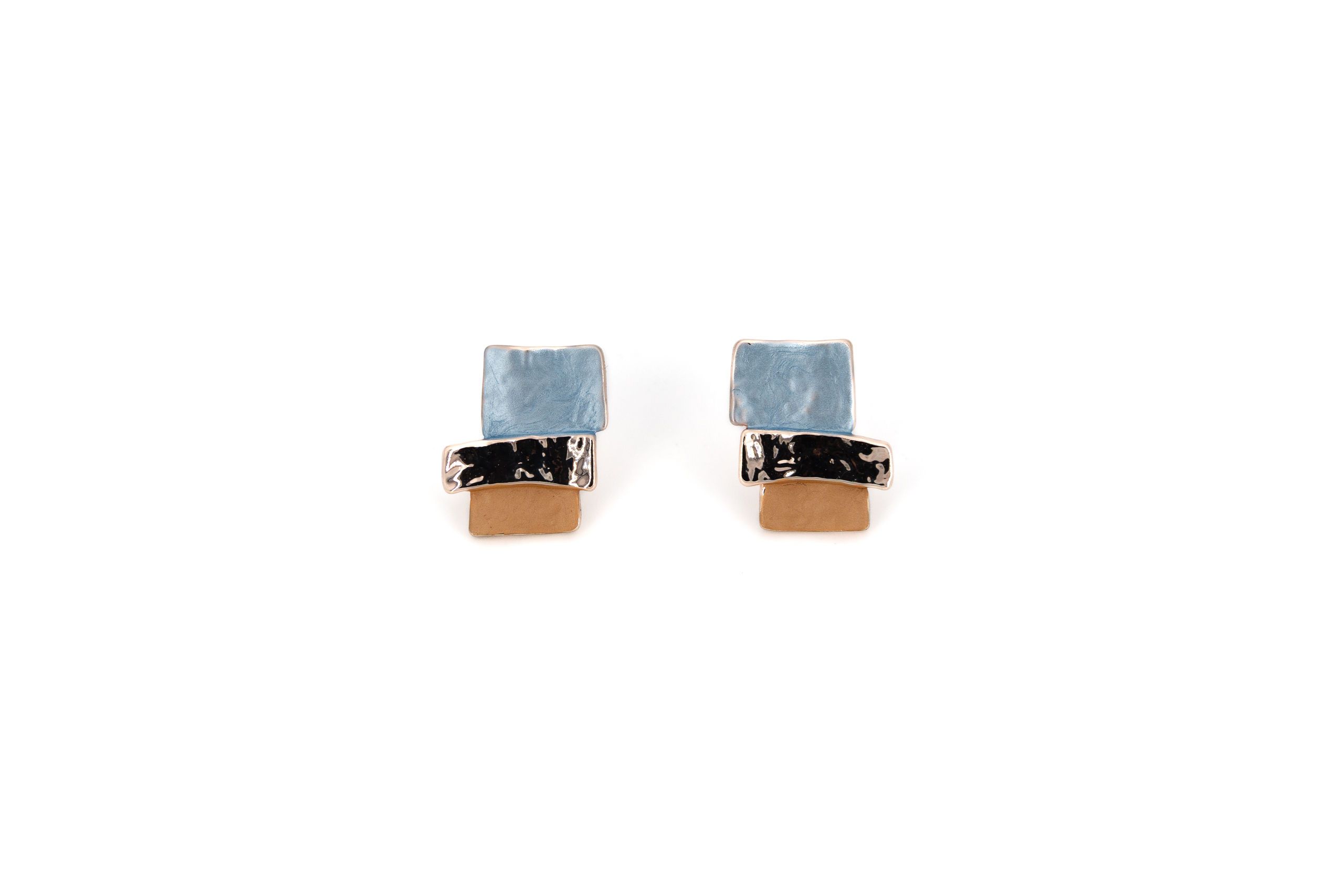 Orecchini zama tre barrette