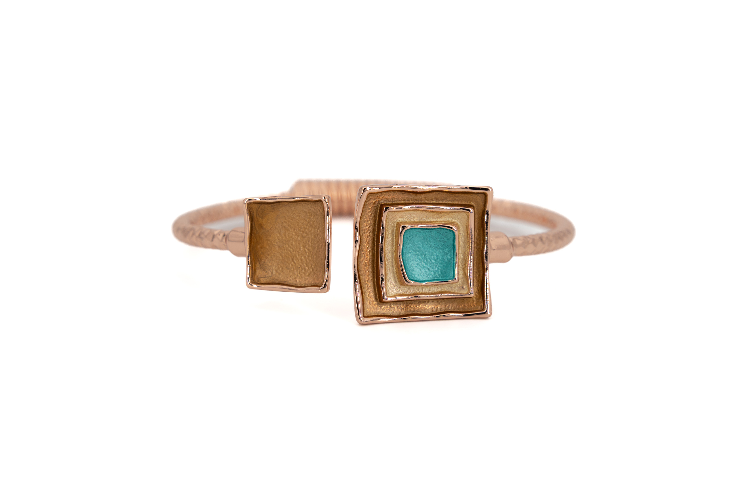 Bracciale zama tre quadri sovrapposti