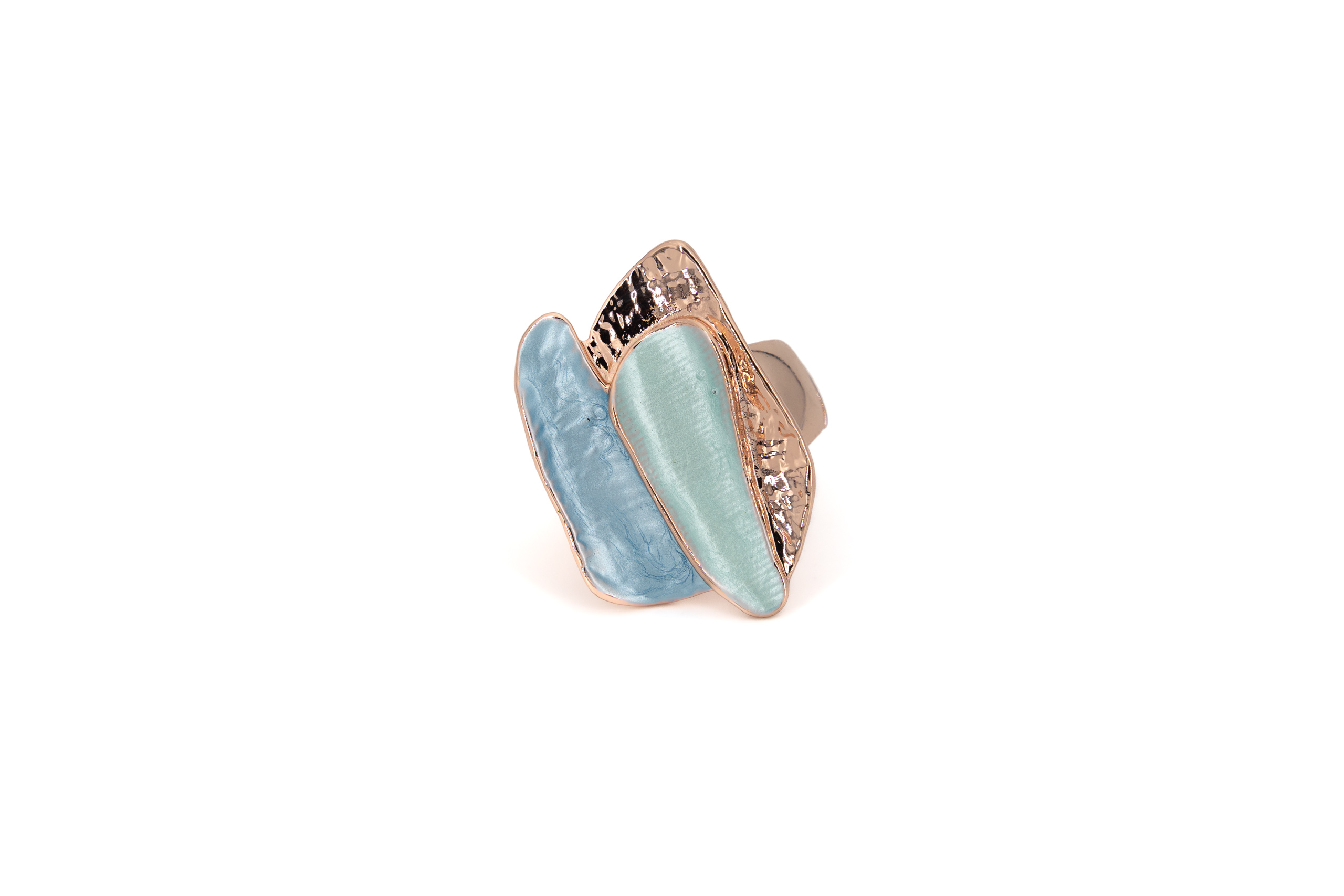 Anello zama tre barrette sovrapposte
