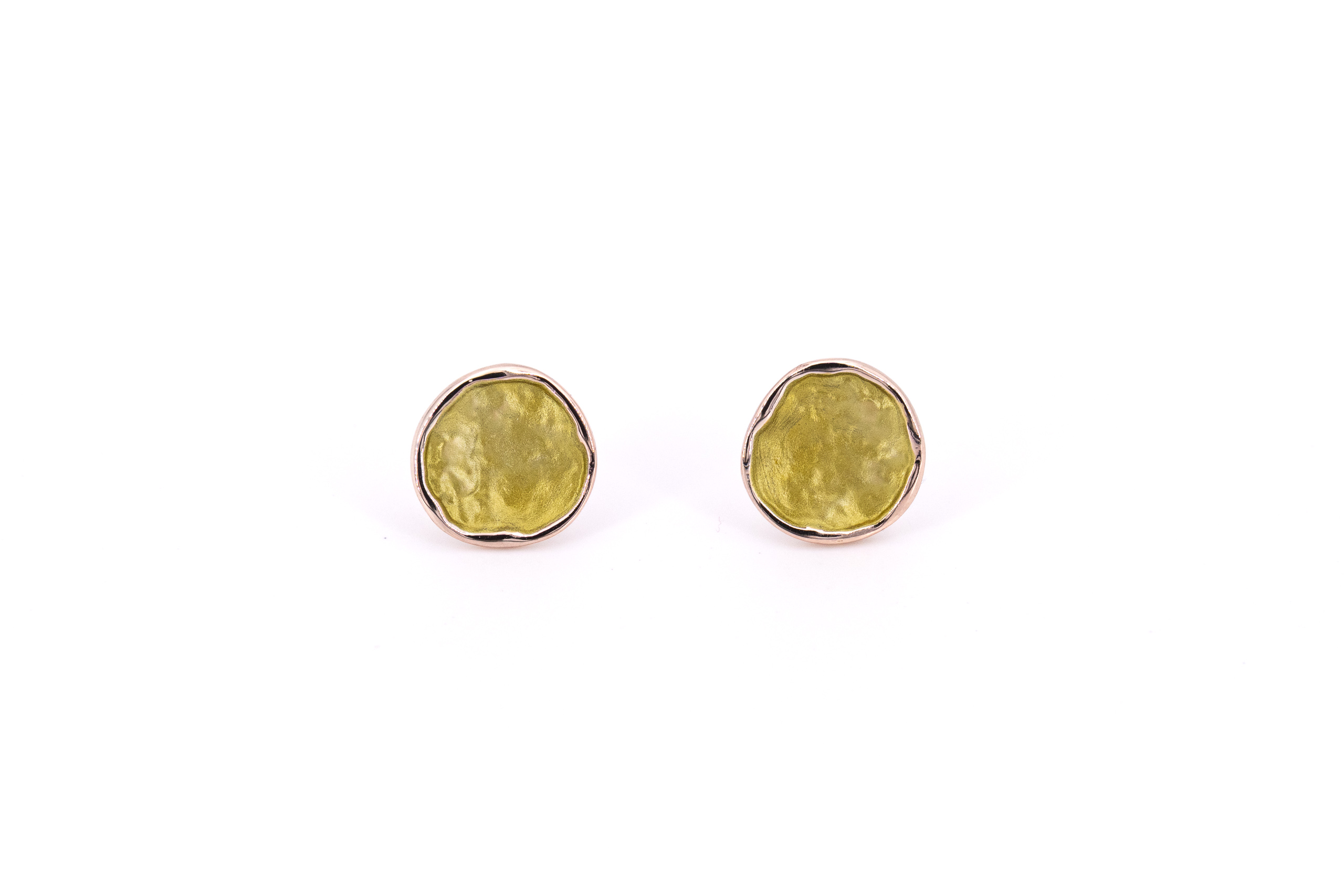 zamak earrings tondino