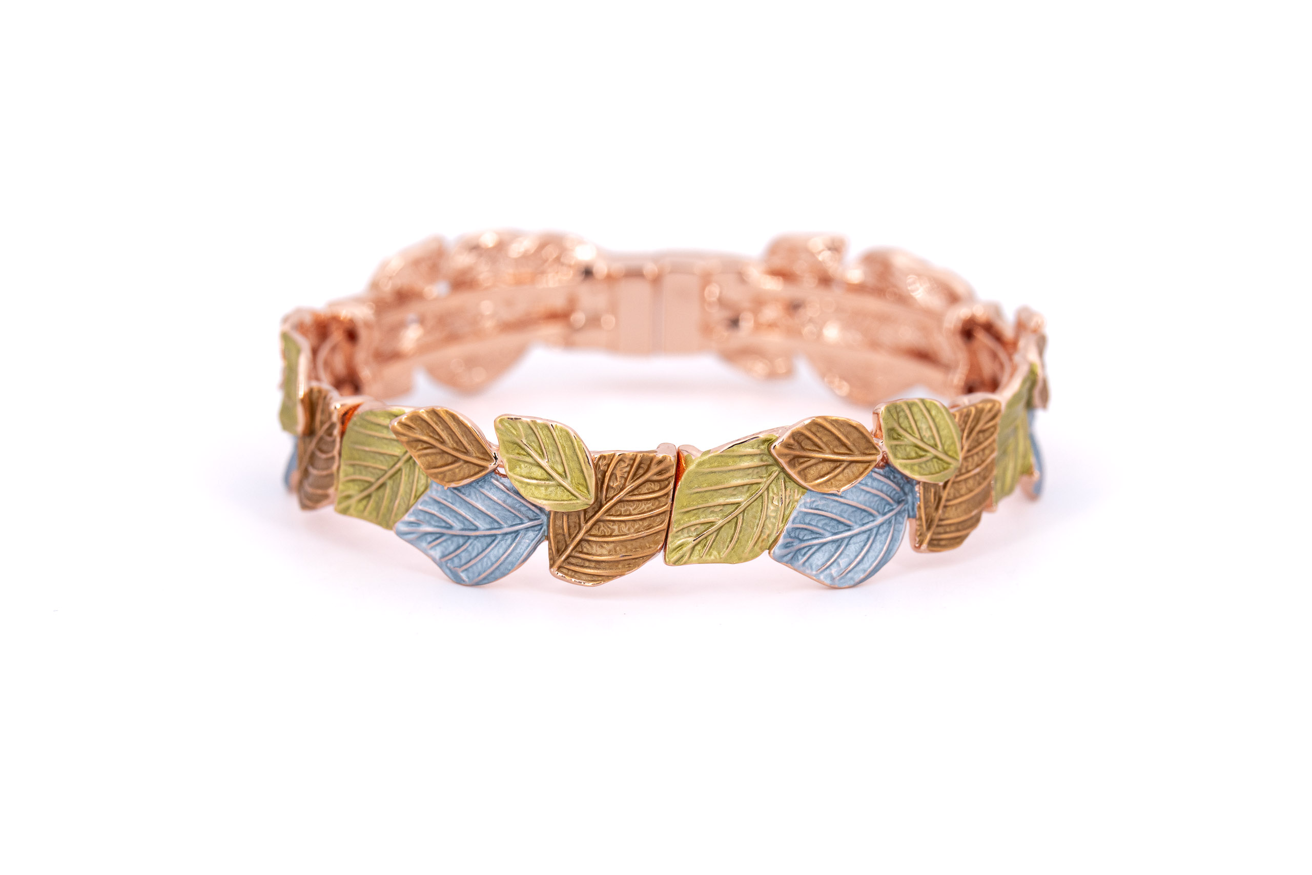 zamak bracelet foglie