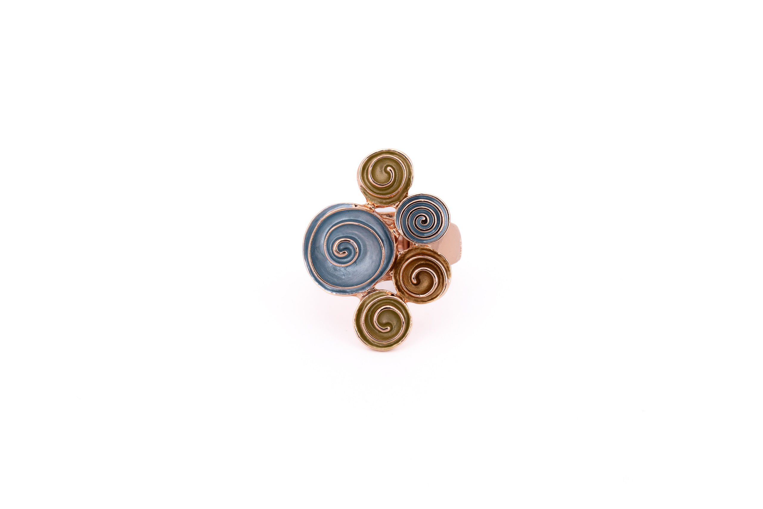 Anello zama multi chioccioline