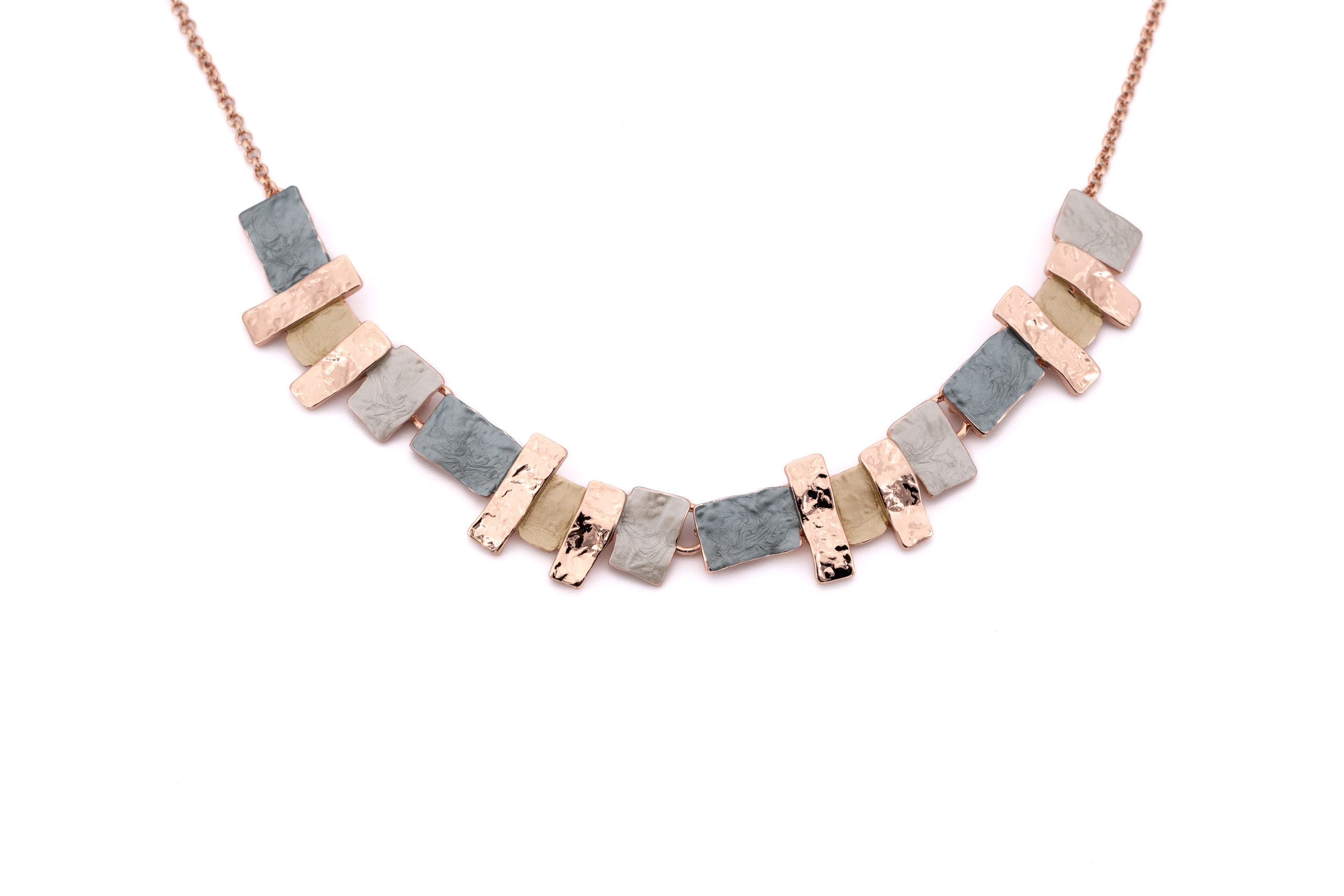 zamak necklace barrette