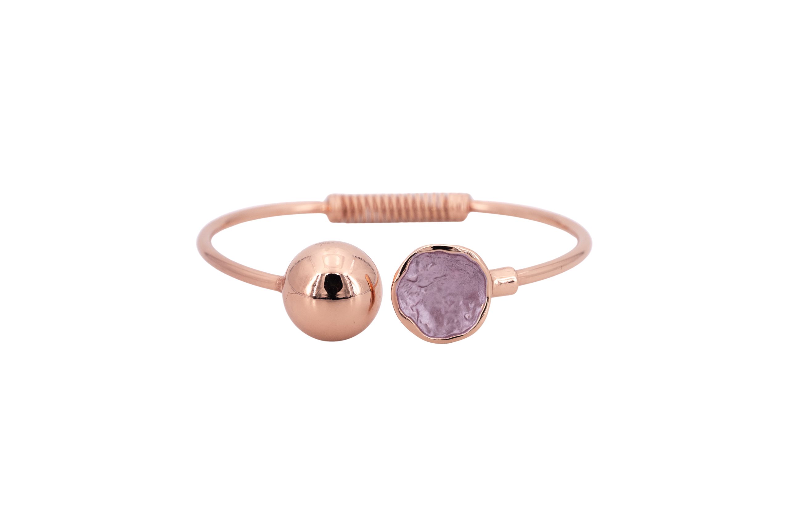 Bracciale zama tondino e pallina