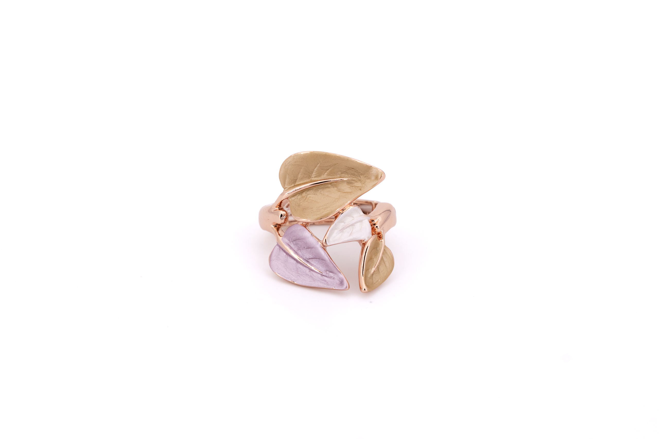 Anello zama quattro foglie