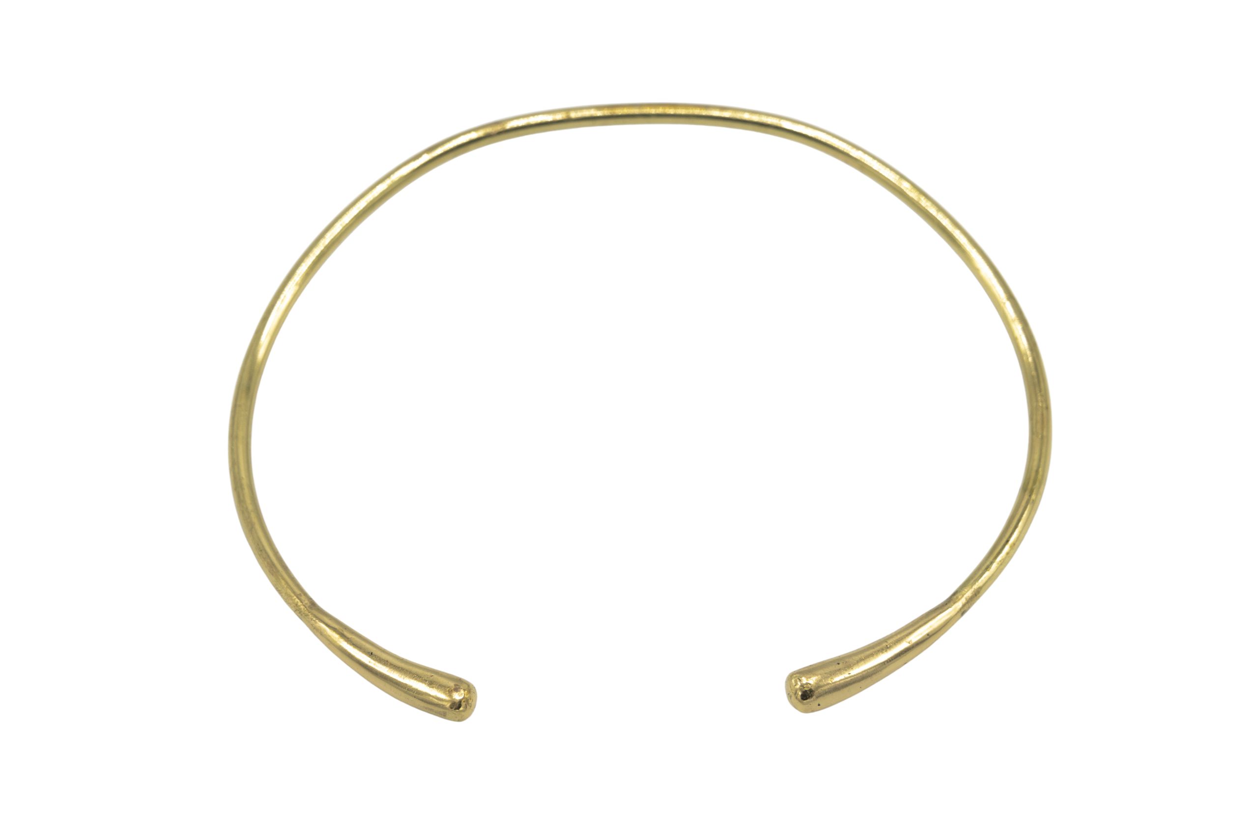 Choker ottone pieno