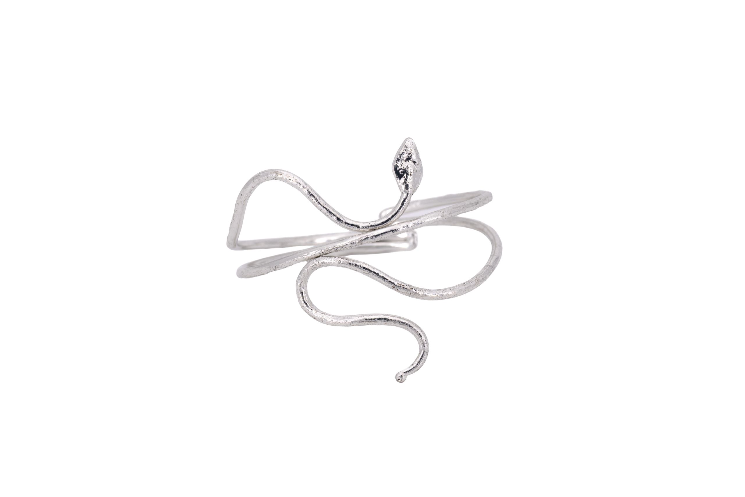 Bracciale ottone serpentina