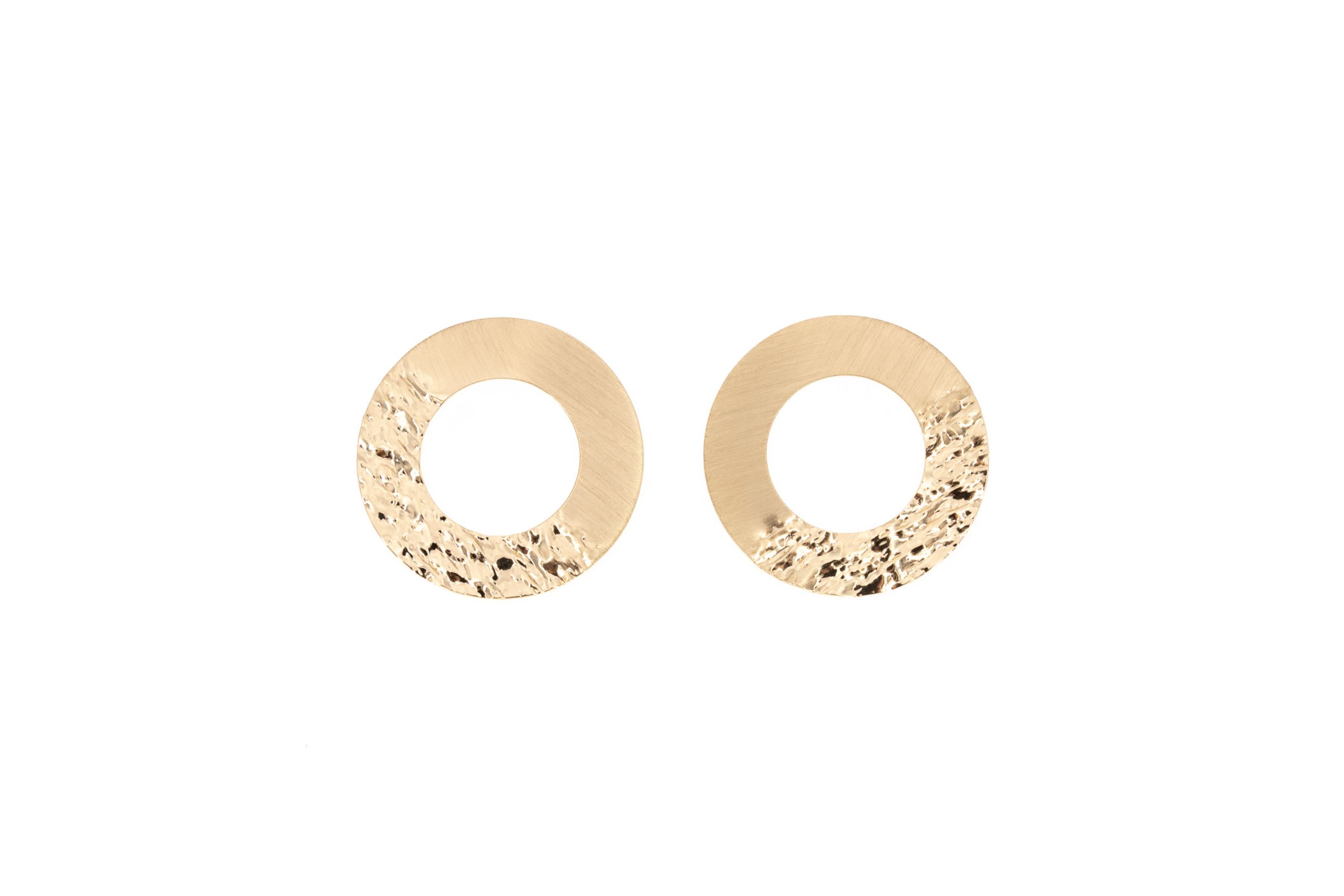 brass earring