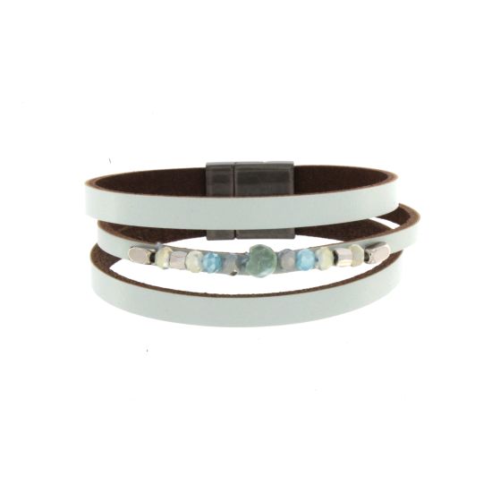 LEATHER BRACELET - MADE IN PRC